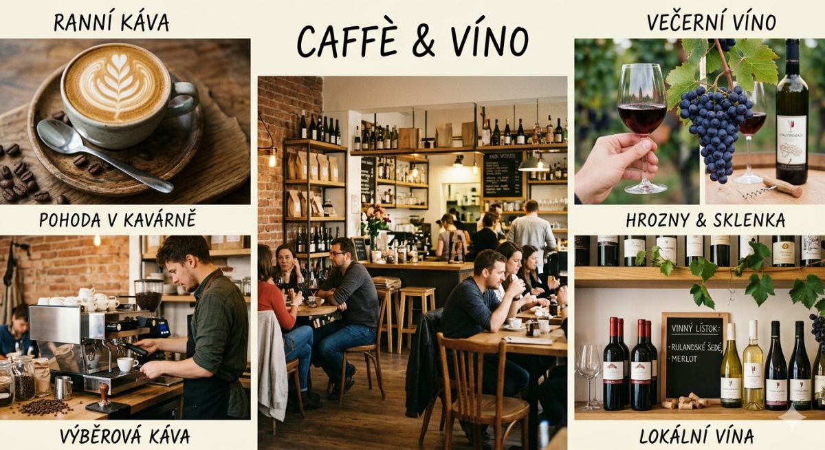 KAV�RNA & Vinn� bar & Vinot�ka Dolce Vita (b�val� Bambus)